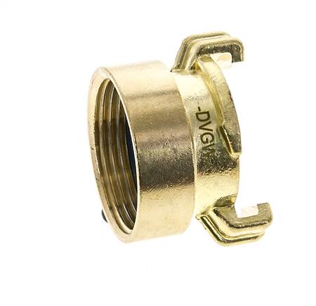 1 1/4'' Female GEKA Garden Hose Brass Coupling KTW