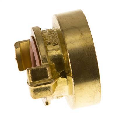 1 1/2'' Female GEKA Garden Hose Brass Coupling KTW