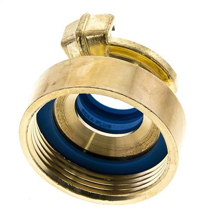 1 1/2'' Female GEKA Garden Hose Brass Coupling KTW