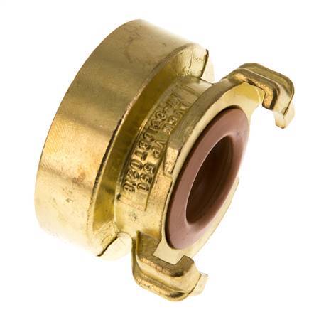 1 1/2'' Female GEKA Garden Hose Brass Coupling KTW