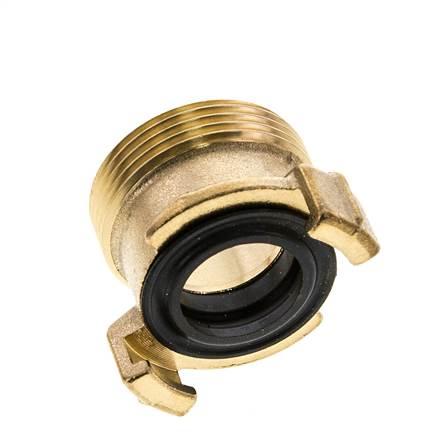 1 1/4'' Male GEKA Garden Hose Brass Coupling