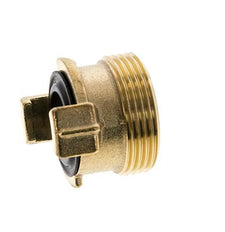 1 1/4'' Male GEKA Garden Hose Brass Coupling