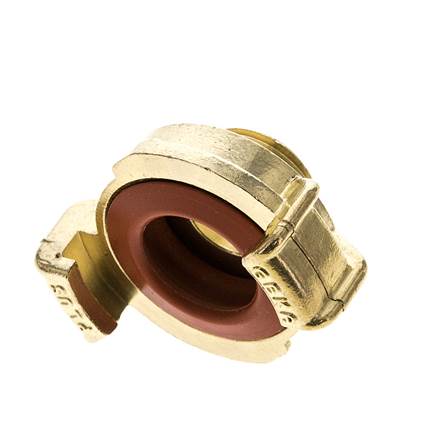 1/2'' Male GEKA Garden Hose Brass Coupling KTW