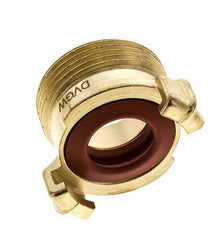 1 1/4'' Male GEKA Garden Hose Brass Coupling KTW