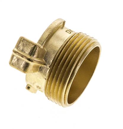 1 1/4'' Male GEKA Garden Hose Brass Coupling KTW