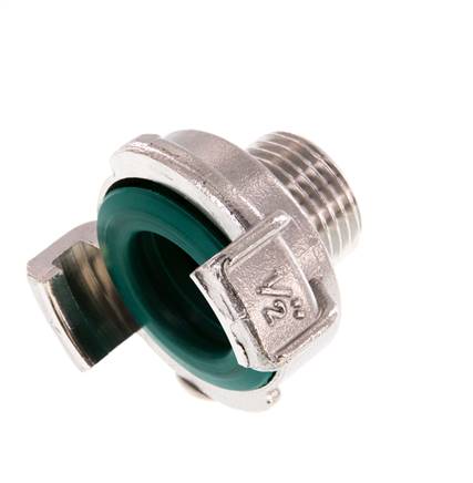 1/2'' Male GEKA Garden Hose Stainless Steel Coupling