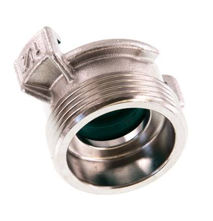 1 1/4'' Male GEKA Garden Hose Stainless Steel Coupling