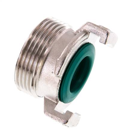 1 1/4'' Male GEKA Garden Hose Stainless Steel Coupling