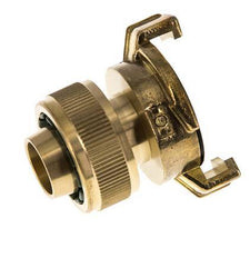19 mm (3/4'') Hose Barb GEKA Garden Hose Brass Coupling Union Nut