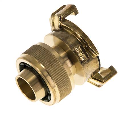 19 mm (3/4'') Hose Barb GEKA Garden Hose Brass Coupling Union Nut