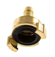 13 mm (1/2'') Hose Barb GEKA Garden Hose Brass Coupling Rotatable when uncoupled