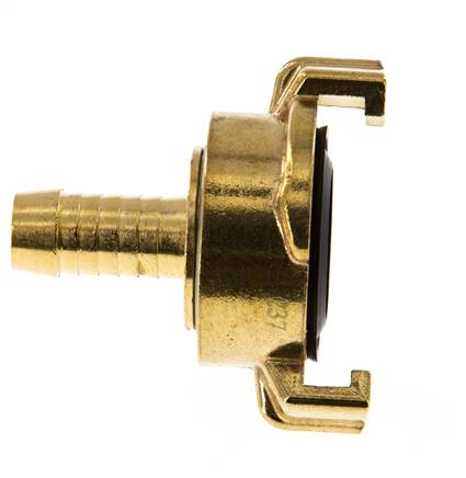 13 mm (1/2'') Hose Barb GEKA Garden Hose Brass Coupling Rotatable when uncoupled