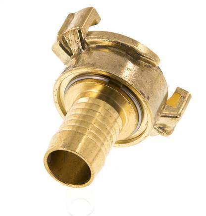 19 mm (3/4'') Hose Barb GEKA Garden Hose Brass Coupling Rotatable when uncoupled