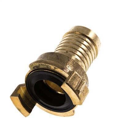 25 mm (1'') Hose Barb GEKA Garden Hose Brass Coupling Rotatable when uncoupled