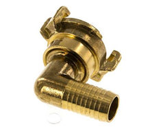 19 mm (3/4'') Hose Barb GEKA Garden Hose Brass Coupling Rotatable Elbow