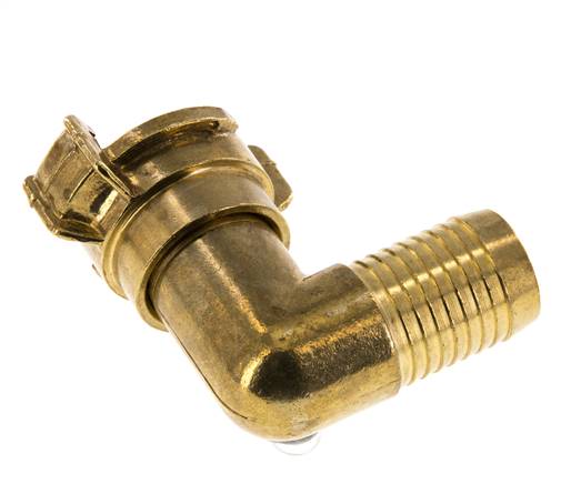 25 mm (1'') Hose Barb GEKA Garden Hose Brass Coupling Rotatable Elbow