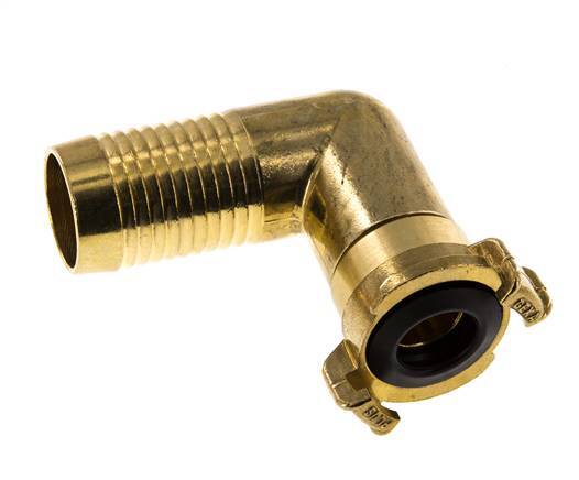 32 mm (1 1/4'') Hose Barb GEKA Garden Hose Brass Coupling Rotatable Elbow