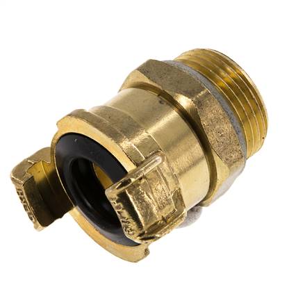 1'' Male GEKA Garden Hose Brass Coupling Rotatable