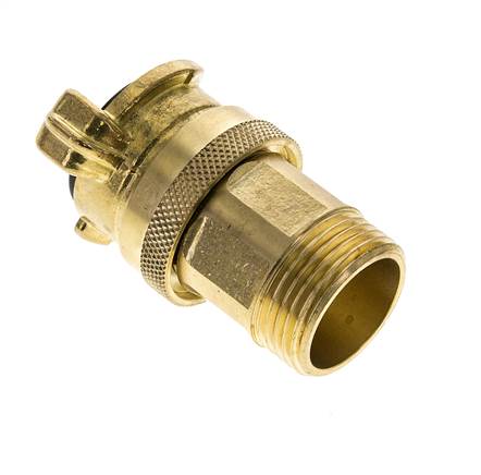 1'' Male Safety GEKA Garden Hose Brass Coupling