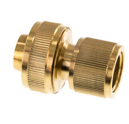 Brass GARDENA Style Hose Connector 19 mm (3/4")