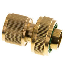 Brass GARDENA Style Hose Connector 19 mm (3/4")