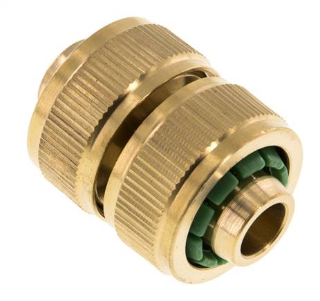 Brass GARDENA Style Hose Repairer 13 mm (1/2")