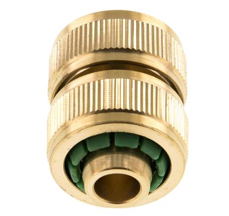 Brass GARDENA Style Hose Repairer 13 mm (1/2")
