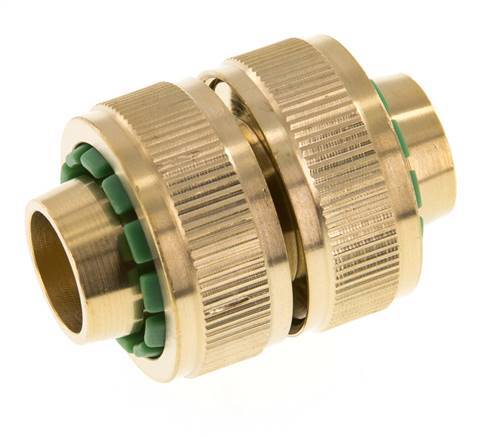 Brass GARDENA Style Hose Repairer 19 mm (3/4")