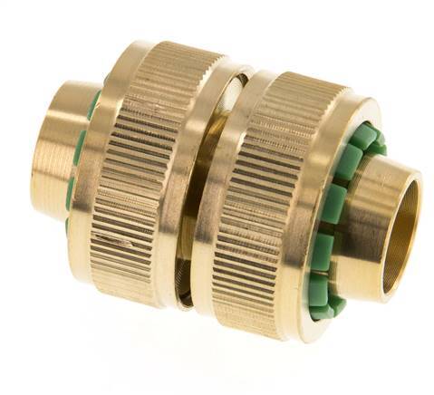 Brass GARDENA Style Hose Repairer 19 mm (3/4")