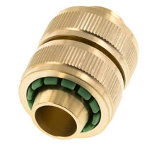 Brass GARDENA Style Hose Repairer 19 mm (3/4")