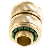 Brass GARDENA Style Hose Repairer 19 mm (3/4")