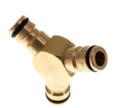 Brass 3x Garden Hose Plug