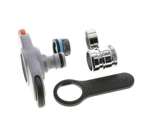 Plastic GARDENA Adapter M22 x 1.0 or M24 x 1.0 Male/Female Threads