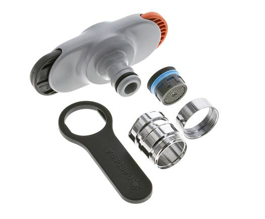 Plastic GARDENA Adapter M22 x 1.0 or M24 x 1.0 Male/Female Threads