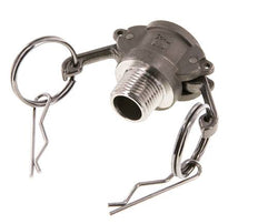 Camlock DN 15 (1/2'') Stainless Steel Coupling R 1/2'' Male Thread Type B MIL-C-27487