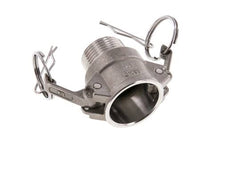 Camlock DN 25 (1'') Stainless Steel Coupling R 1'' Male Thread Type B MIL-C-27487