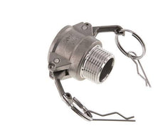 Camlock DN 25 (1'') Stainless Steel Coupling R 1'' Male Thread Type B MIL-C-27487