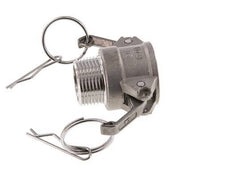 Camlock DN 25 (1'') Stainless Steel Coupling R 1'' Male Thread Type B MIL-C-27487