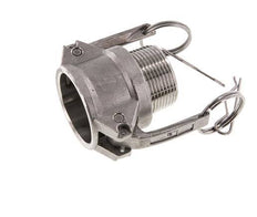 Camlock DN 32 (1 1/4'') Stainless Steel Coupling R 1 1/4'' Male Thread Type B MIL-C-27487