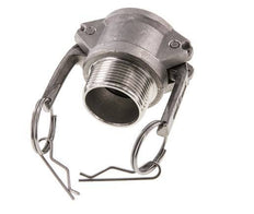 Camlock DN 32 (1 1/4'') Stainless Steel Coupling R 1 1/4'' Male Thread Type B MIL-C-27487