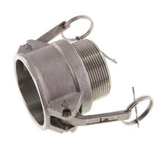 Camlock DN 50 (2'') Stainless Steel Coupling R 2'' Male Thread Type B MIL-C-27487