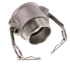 Camlock DN 50 (2'') Stainless Steel Coupling R 2'' Male Thread Type B MIL-C-27487