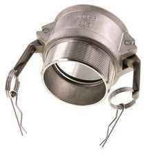 Camlock DN 75 (3'') Stainless Steel Coupling R 3'' Male Thread Type B MIL-C-27487