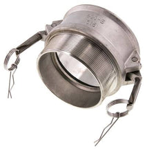 Camlock DN 90 (4'') Stainless Steel Coupling R 4'' Male Thread Type B MIL-C-27487