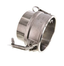 Camlock DN 90 (4'') Stainless Steel Coupling R 4'' Male Thread Type B MIL-C-27487