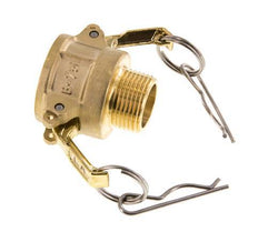 Camlock DN 20 (3/4'') Brass Coupling R 3/4'' Male Thread Type B MIL-C-27487