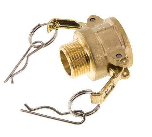 Camlock DN 20 (3/4'') Brass Coupling R 3/4'' Male Thread Type B MIL-C-27487