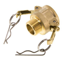 Camlock DN 20 (3/4'') Brass Coupling R 3/4'' Male Thread Type B MIL-C-27487