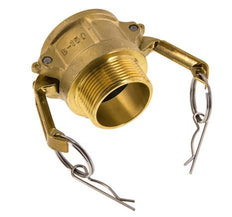 Camlock DN 40 (1 1/2'') Brass Coupling R 1 1/2'' Male Thread Type B MIL-C-27487