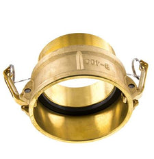 Camlock DN 120 (5'') Brass Coupling R 5'' Male Thread Type B MIL-C-27487